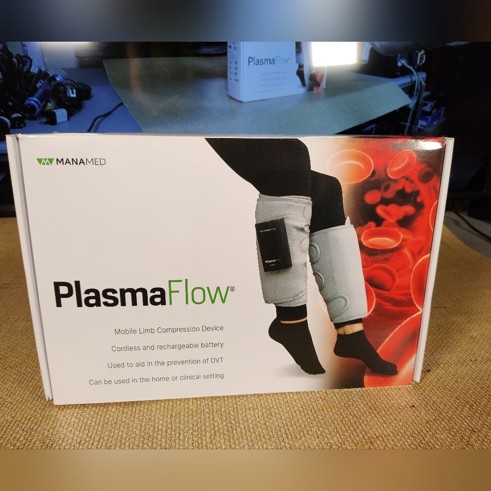 PlasmaFlow Mobile Limb Compression Device - Gray